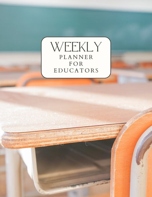 Weekly Planner for Educators