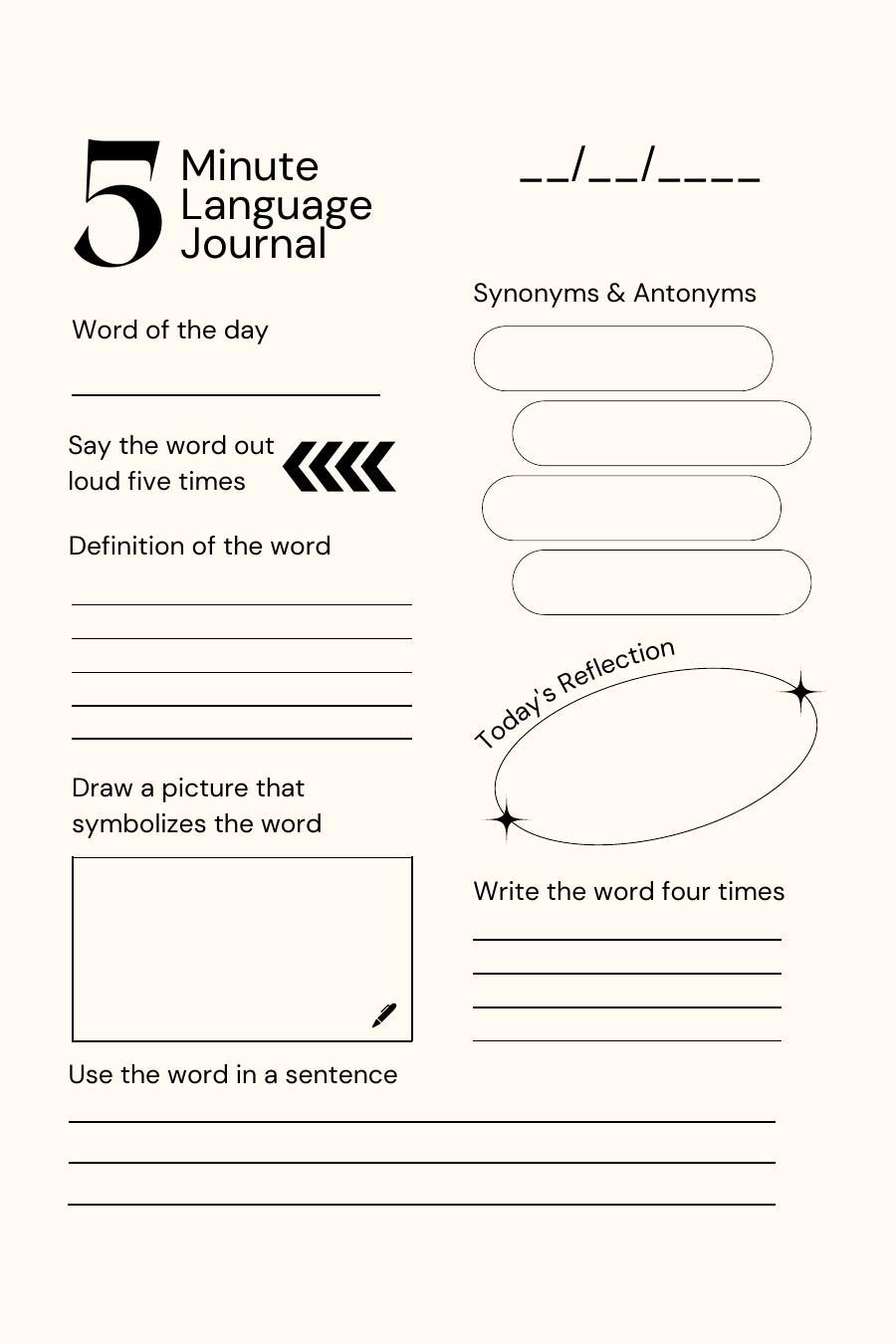 Language Journal preview page 2 of 10